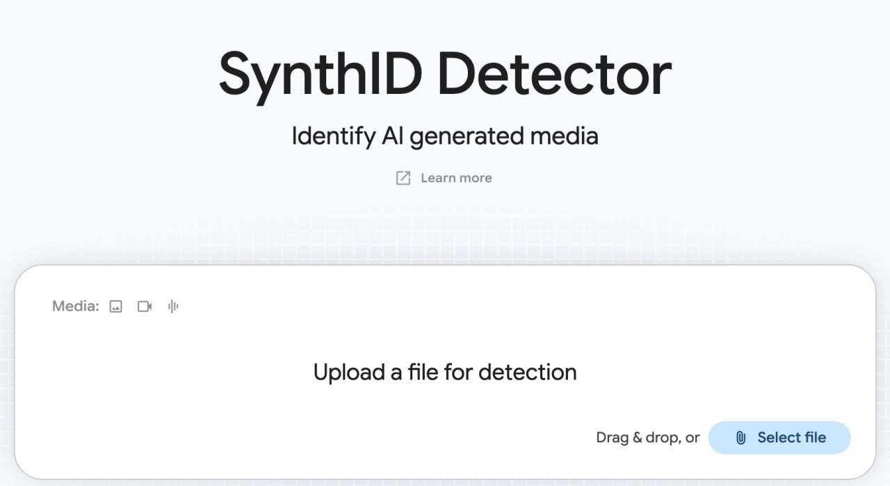 Сканер SynthID Detector анализирует цифровые метки